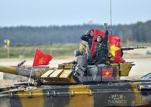 Vietnam wins gold at int’l Army Games